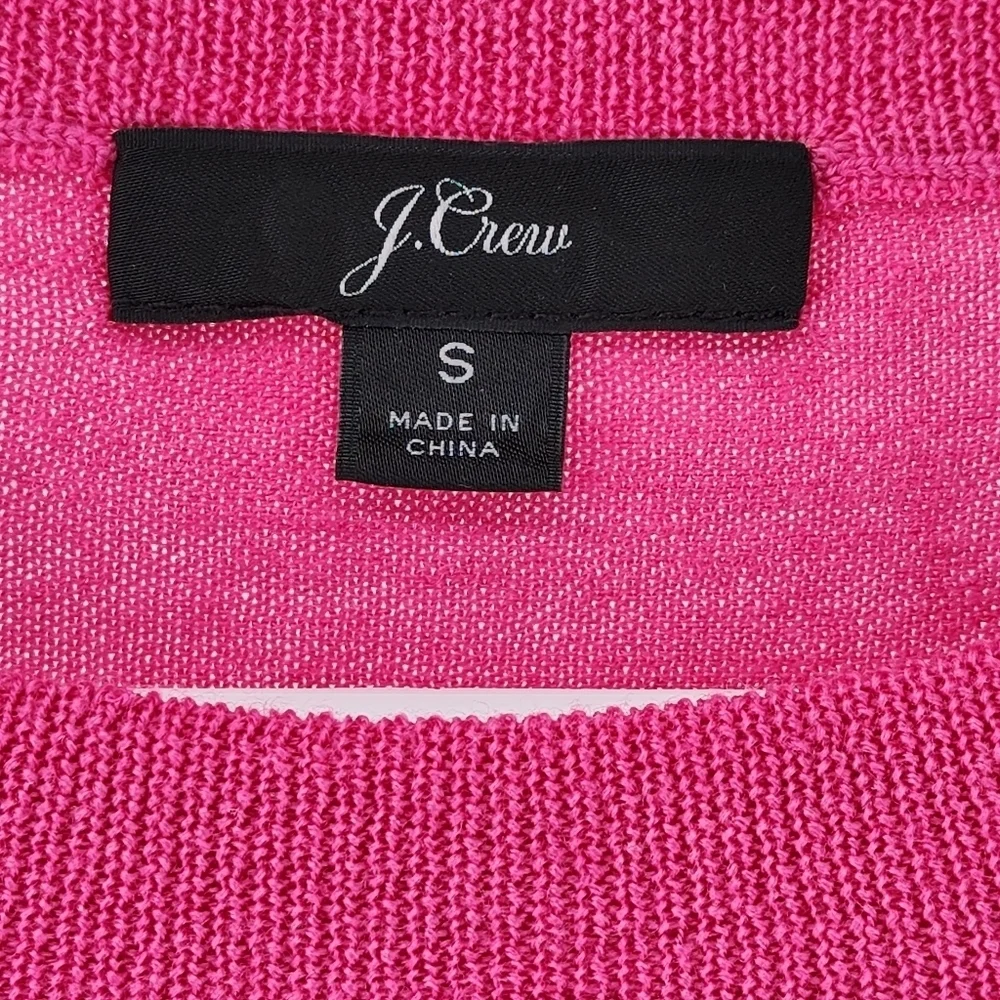 J. Crew Pink Scoop Neck Sweater